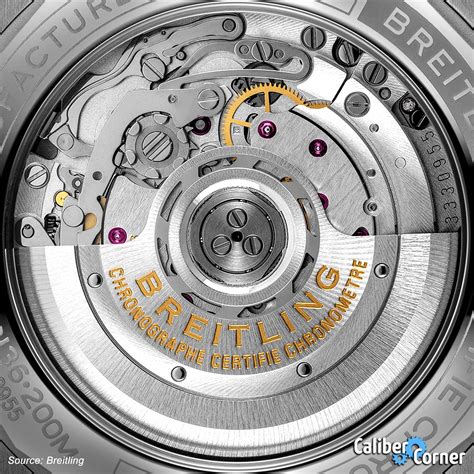 best breitling watch movement|who makes breitling movements.